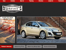 Tablet Screenshot of murphysmotors.net